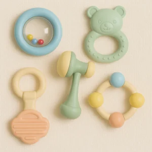 Baby Rattles and Teethers Set