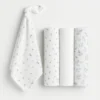 Muslin Swaddle Blankets (Set of 3)