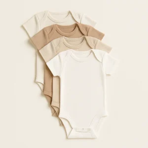Newborn Cotton Onesies (Pack of 5)