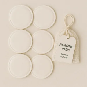 Nursing Pads (Reusable, Pack of 6)