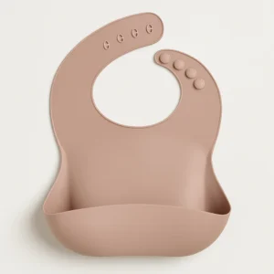 Silicone Baby Bib with Food Catcher