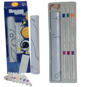 Kids coloring paper roll