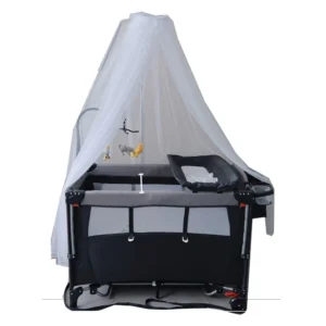 Cot with Playpen