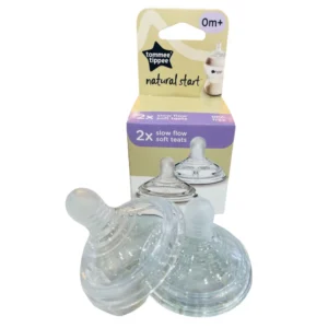 Soft Silicone Anti-Colic Bottle Teats