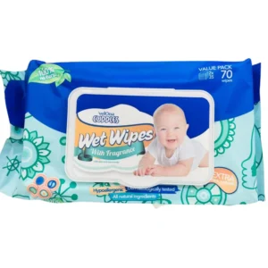 Velona Cuddles Baby Wet Wipes (70 pcs)