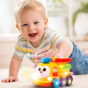 Light Train Cartoon Electric Toy