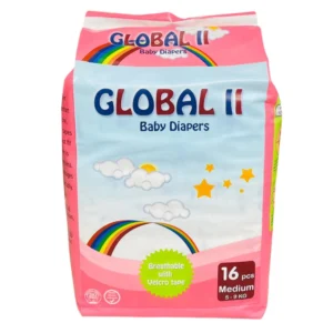 Global II Baby Diapers Medium (M)