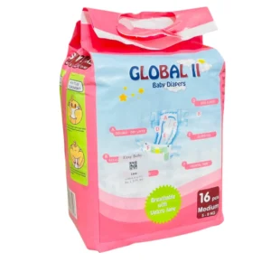 Global II Baby Diapers Medium M 16pcs