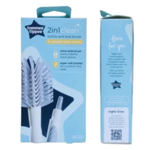 Tommee Tippee 2-in-1 Bottle & Teat Cleaning Brush