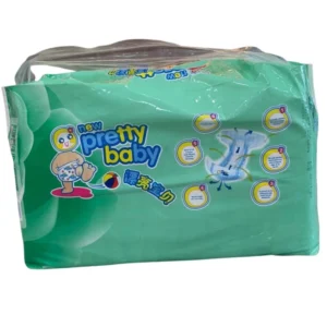 Pretty Baby Premium Baby Diapers – [Size] S ( 9-13kg) 30 pcs
