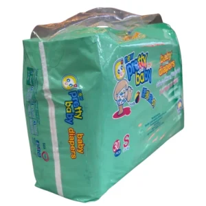Pretty Baby Premium Baby Diapers – [Size] S ( 9-13kg) 30 pcs