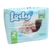 Lody Baby Size 6 Diapers 20 Pcs Pack for 16kg Plus Toddlers with High Absorbency