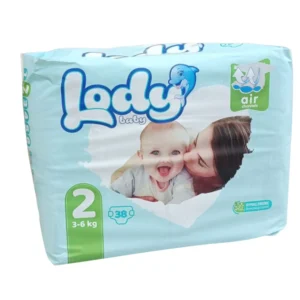 Lody Baby Size 6 Diapers 20 Pcs Pack for 16kg Plus Toddlers with High Absorbency