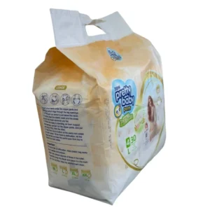 Pretty Baby Super Premium Diaper Pants – Size L (9-14 kg) NO:4-30 Pcs Value Pack