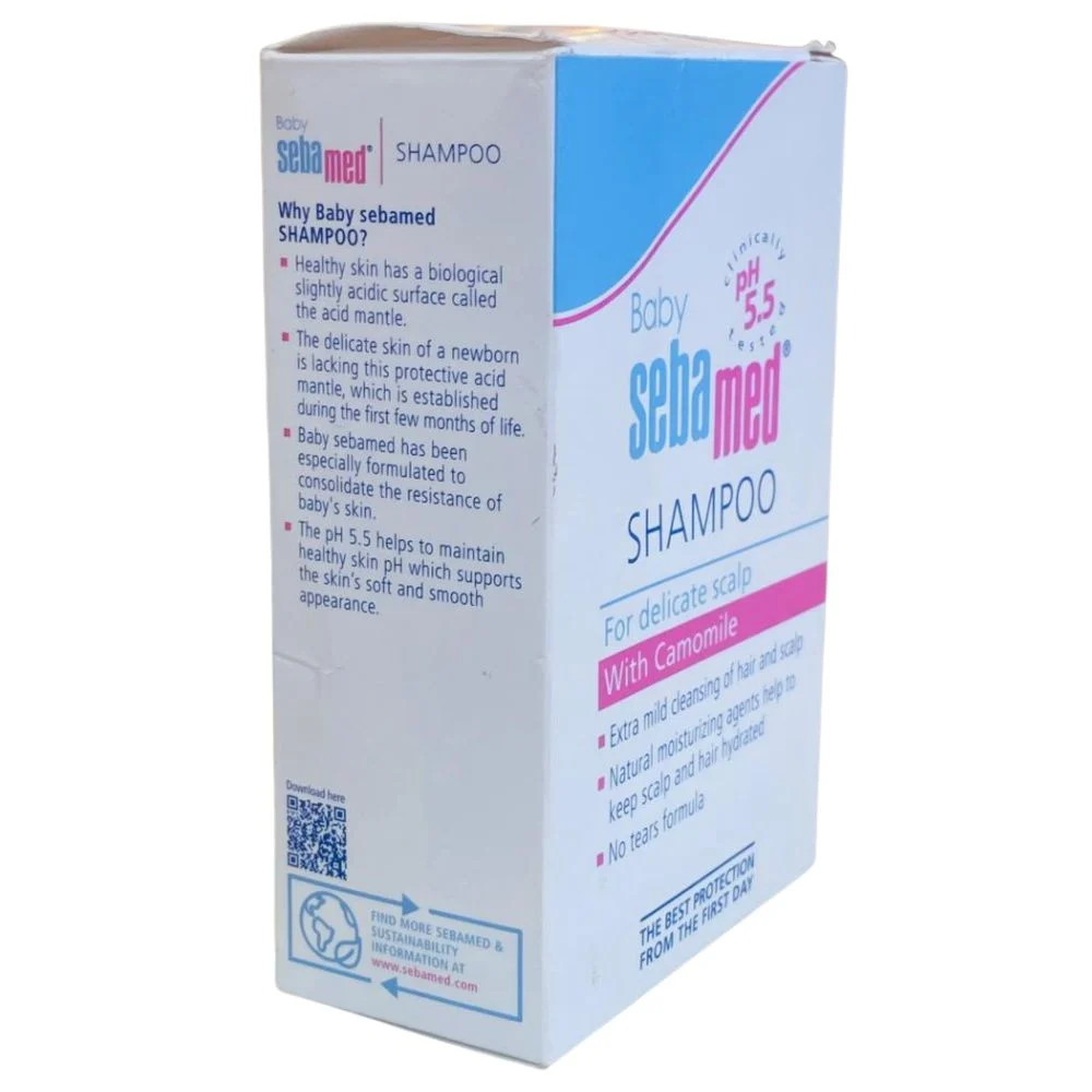 Sebamed Baby Shampoo For Delicate Scalp With Camomile 150ml - Image 3