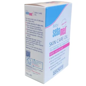Sebamed Baby Skin Care Oil For Delicate, Dry Nappy Area With Natural Oils & Panthenol150ml