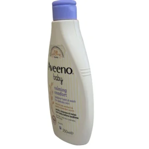 Aveeno Baby Calming Comfort Bedtime Bath & Wash (With Natural Oat Extract & Lavender) - 250ml