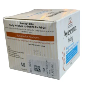 Aveeno Baby Daily Moisture Hydrating Facial Gel For Sensitive Skin (With Prebiotic Oat) - 60g
