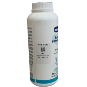 Chicco Baby Moments Talcum Powder with Rice Starch (95% Natural Origin Formula) - 150g