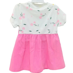 Girls' Frock Pinafore-Style Dress-L Size