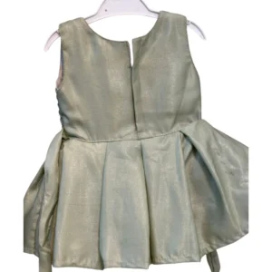 RIFFA Girls' Mint Green 3D Floral Party Dress 14 SIZE