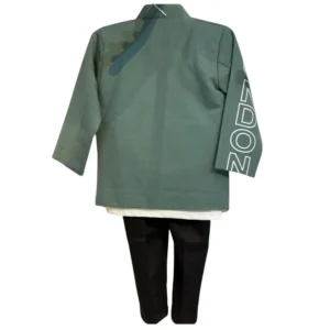 KIDS KAMP Boys' 3-Piece T-Shirt and Black Trousers (Size 16)