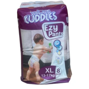 Velona Eazy Pant XL - a pack of 8 pieces designed for ultimate comfort and convenience. These pants are perfect for your little ones, offering a soft and breathable fabric that ensures all-day wearability. With an XL size, they provide a snug yet flexible fit, allowing for easy movement during playtime. The Velona Eazy Pant is also equipped with an elastic waistband for added comfort and a secure fit. Ideal for everyday use, these pants are not only practical but also stylish, making them a great addition to your child's wardrobe. Choose Velona for quality and ease!
