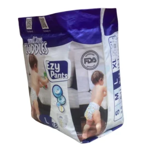 Velona Cuddles Ezy Pants Disposable Baby Diapers - Large (9kg–14kg) 18 Pcs