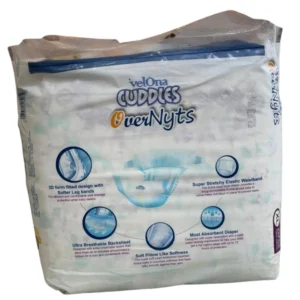 Velona Cuddles Overnyts Ultra Slim Tape Diapers | Size XL (22 Pack) | 12kg+