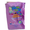 "Package of New Pretty Baby disposable diapers, Large size, 16-piece pack for 9-13 kg babies."