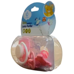 Applebear Baby Safety Pacifier Set with Clip (6-12 Months)