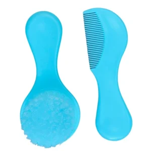 2-in-1 Soft Bristle Baby Brush & Comb Set