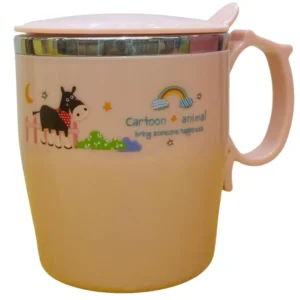 STAINLESS STEEL BABY CUP WITH LID