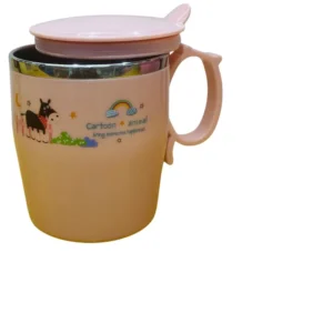 STAINLESS STEEL BABY CUP WITH LID