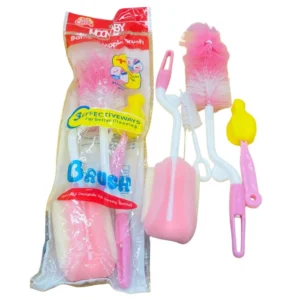Premium 4-in-1 Baby Bottle Brush Cleaning Set