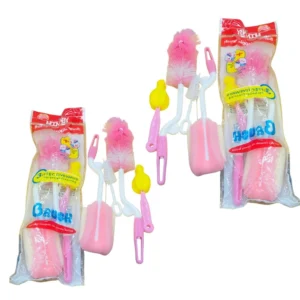 Premium 4-in-1 Baby Bottle Brush Cleaning Set