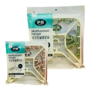 Yishun 28-Clip Foldable Plastic Laundry Hanger