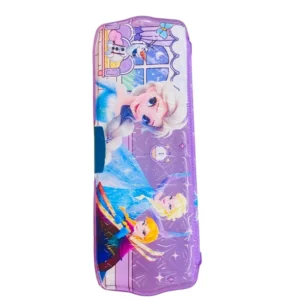 Pencil Case with Built-in Sharpener - Double-Sided Plastic Magnetic Stationery Box
