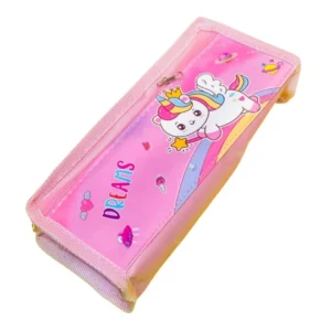 Large Capacity Dual Zipper Stationery Pouch,