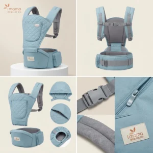 3-in-1 Baby Carrier with Hip Seat 3.5kg to 20kg (0-36 Months)